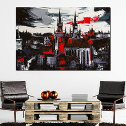 Medieval City - NicheCanvas