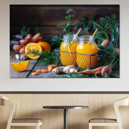 Fresh Orange Juice - NicheCanvas