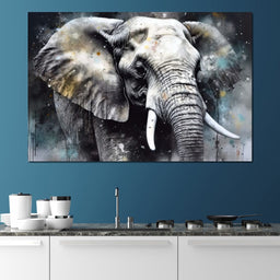 Urban Jungle: Elephant - NicheCanvas