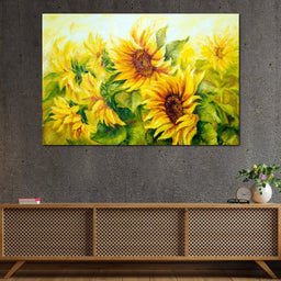 Beautiful Sunflowers - NicheCanvas