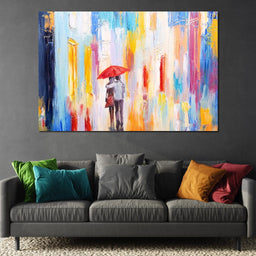 Romantic Rain - NicheCanvas