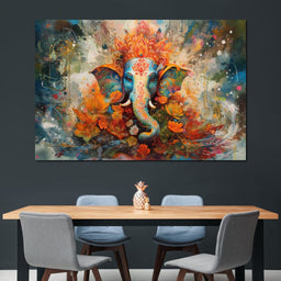 Ganesha's Grace - NicheCanvas