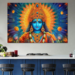 Vishnu's Aura - NicheCanvas