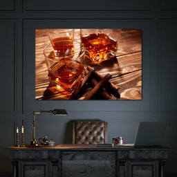 Cognac & Cigars - NicheCanvas
