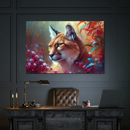 Winter Puma - Neal Hackett - NicheCanvas