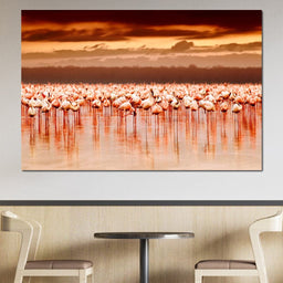  Lake Nakuru Flamingos - NicheCanvas