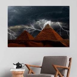 Pyramids of Giza - NicheCanvas
