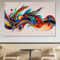 Colorful Contemporary Art 052 - Johanjjf - NicheCanvas