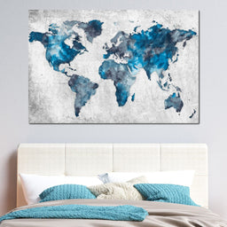 World Map 2 - Mateo - NicheCanvas