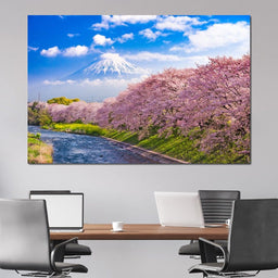 Cherry Blossoms in Japan - NicheCanvas