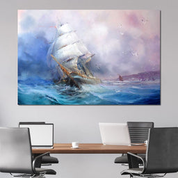 Trading Ship - NicheCanvas