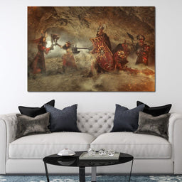 Dungeon Warriors - NicheCanvas