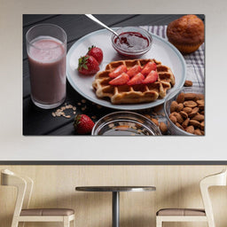 Homemade Waffles - NicheCanvas