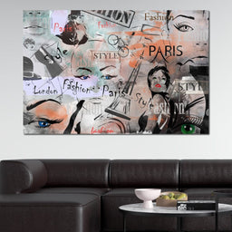 Paris Fashion - NicheCanvas