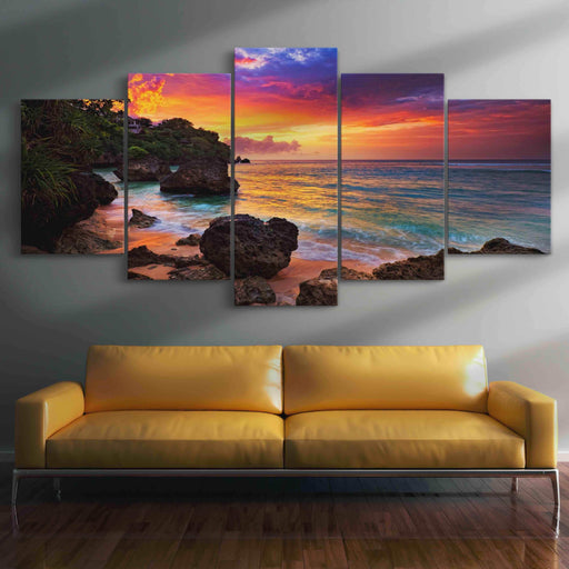 Sunset Wall Art – Beautiful framed décor for your home or office ...