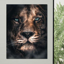 Lion Tiger - Zenzdesign - NicheCanvas