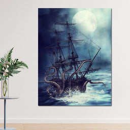 The Kraken - NicheCanvas