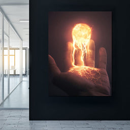 Holding the Sun - NicheCanvas