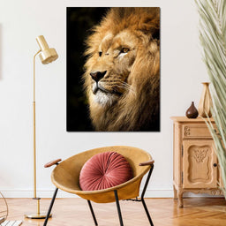 Lion View - Milos Karanovic - NicheCanvas