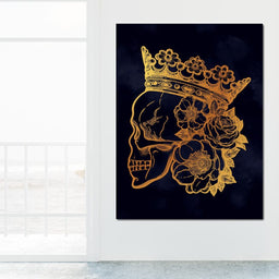 Skull Crown - NicheCanvas