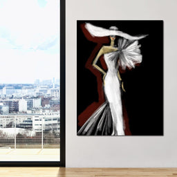 The White Dress - NicheCanvas