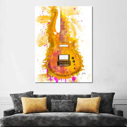 Prince's Guitar - Abraham Szomor - NicheCanvas