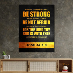 Joshua 1:9 - ABConcepts - NicheCanvas
