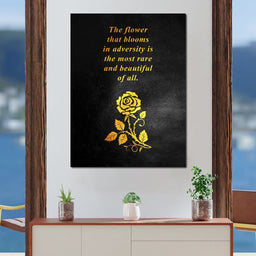 The Flower That Blooms - ABConcepts - NicheCanvas