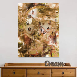 Psychedelic Clock - NicheCanvas