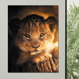 Lion Cub - Zenzdesign - NicheCanvas