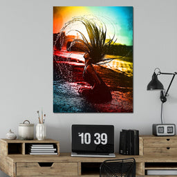 Neon Summer Days - Johanjjf - NicheCanvas