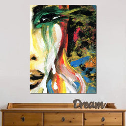 Emotional Lady - NicheCanvas