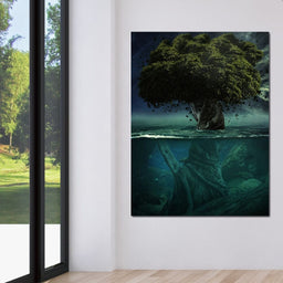 Alone in Depth - Milos Karanovic - NicheCanvas