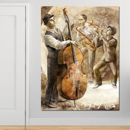 Jazz Band - NicheCanvas