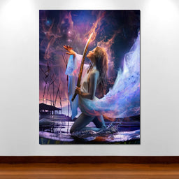 Fire Sword - NicheCanvas