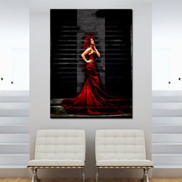 Red Passion - Johanjjf - NicheCanvas