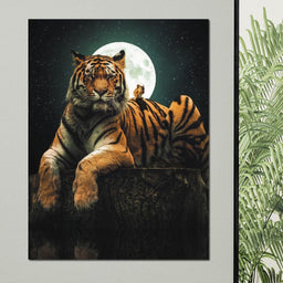 Tiger Squirel - Zenzdesign - NicheCanvas