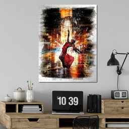 Rainy Night Dance - Johanjjf - NicheCanvas