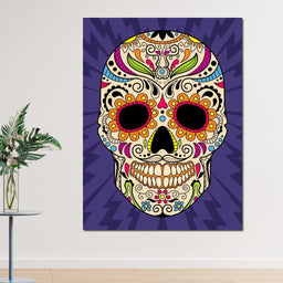 Mexican Skull - NicheCanvas