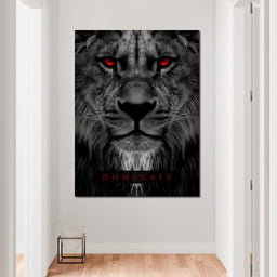 Dominate Lion - ABConcepts - NicheCanvas
