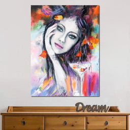 Martini Girl - NicheCanvas