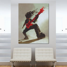 Rocker Monster - NicheCanvas
