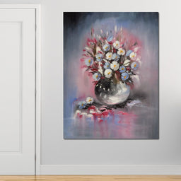 Beautiful Flowers Vase - NicheCanvas