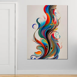 Colorful Contemporary Art 053 - Johanjjf - NicheCanvas