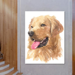 Golden Retriever - NicheCanvas