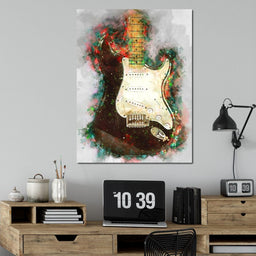 Eric Clapton's Guitar - Abraham Szomor - NicheCanvas