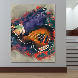 Paul McCartney's Guitar - Abraham Szomor - NicheCanvas