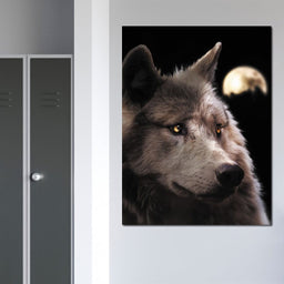 Wolf Moon - Zenzdesign - NicheCanvas
