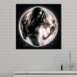 Moon Girl - Manuel Alejandro - NicheCanvas