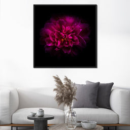 Purple Backyard Flowers - Brian Carson - NicheCanvas